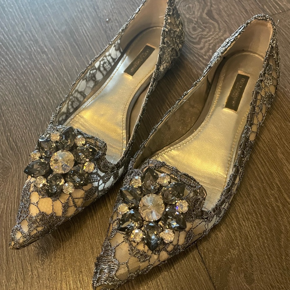 Dolce&Gabbana lace flats